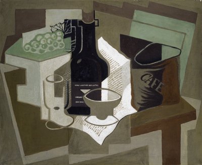 The bag of Coffee, 1920 by Juan Gris